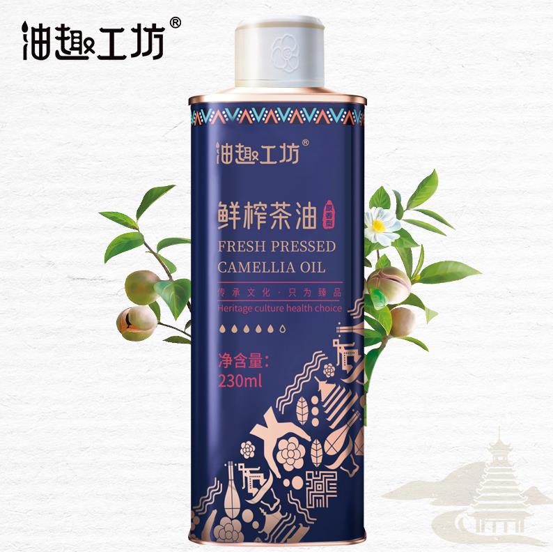 鮮榨茶油230ml