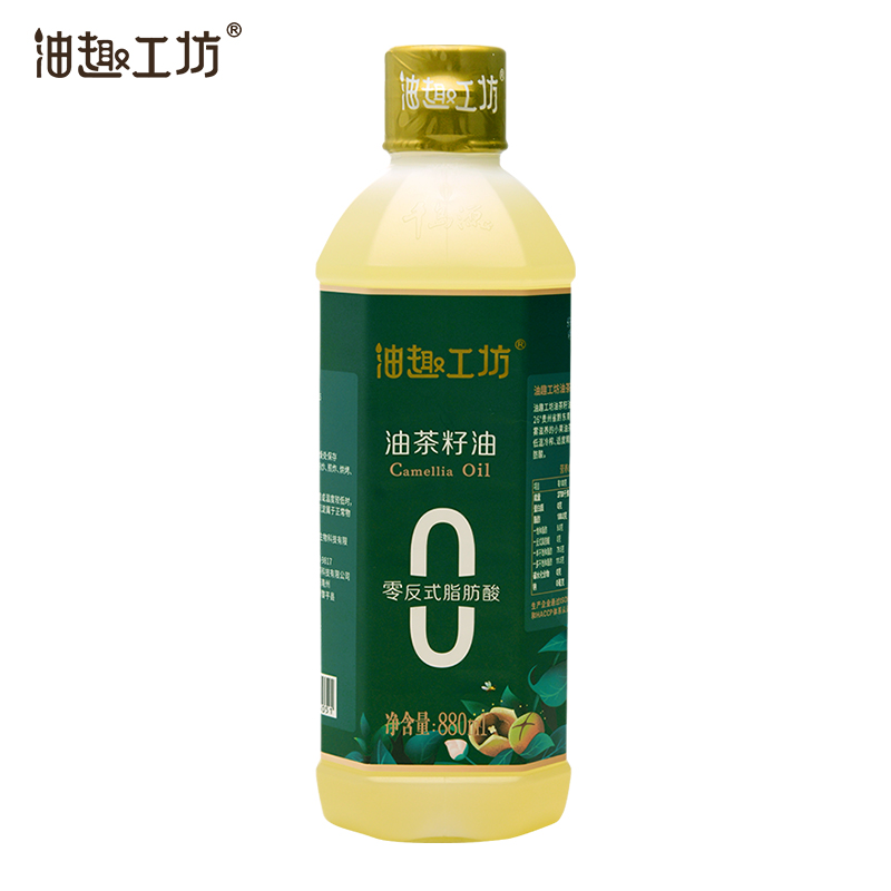 零反油茶籽油 880ml